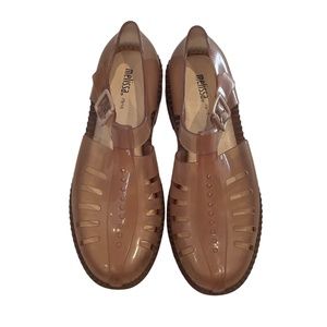 Melissa Beige Jelly Sandals